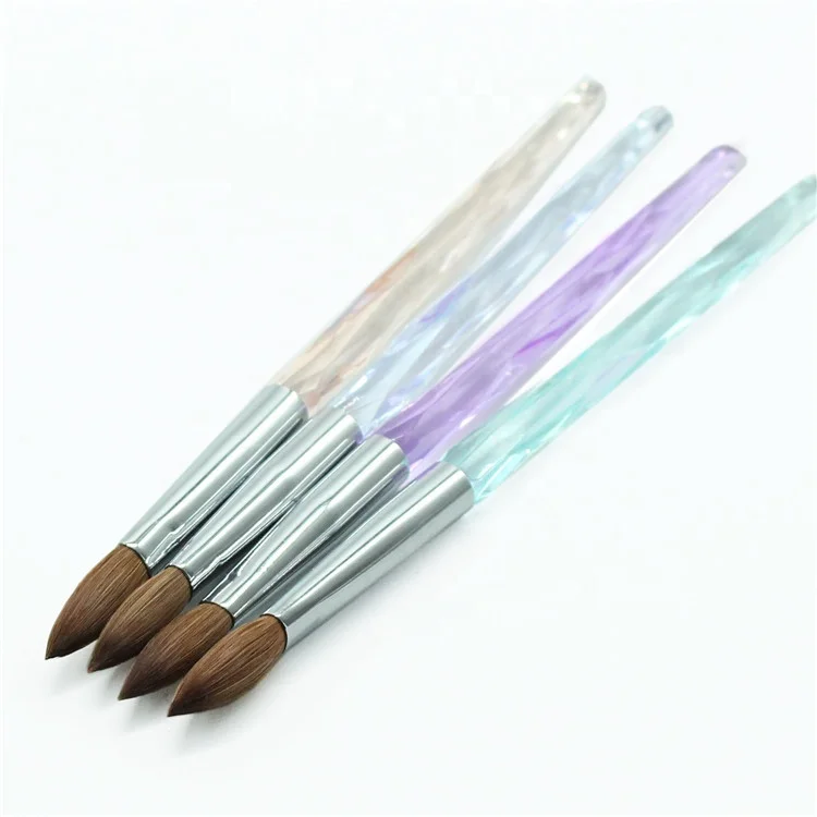 

Yihuale Hot Selling 3D Nail Art Brushes Set Nail Liner Acrylic Rhinestone Handles Nail Art Pens