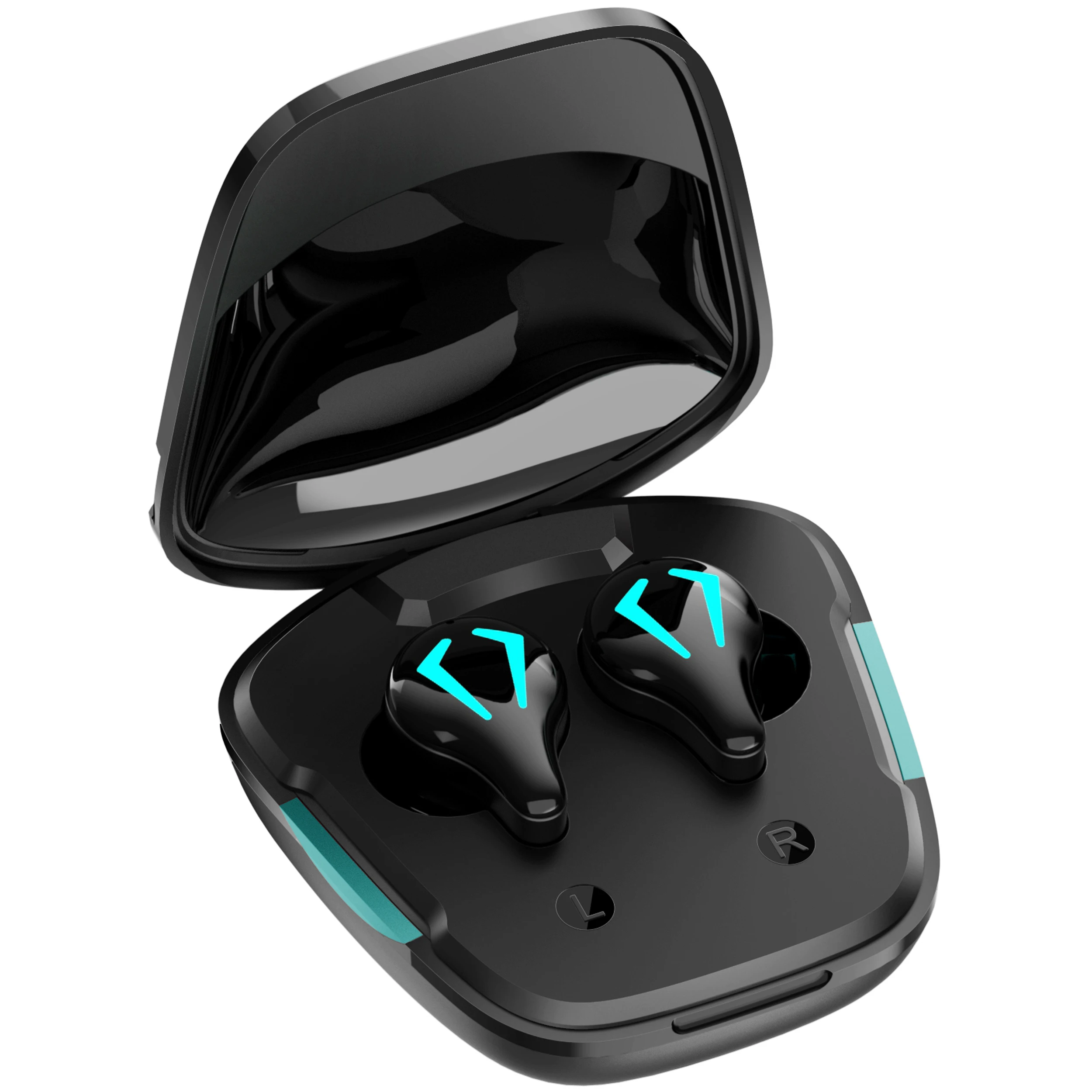 

TWS Bluetooh Earphones Subwoofer Stereo Wireless 5.1 BT Touch Control Noise Cancelling Gaming Earbuds
