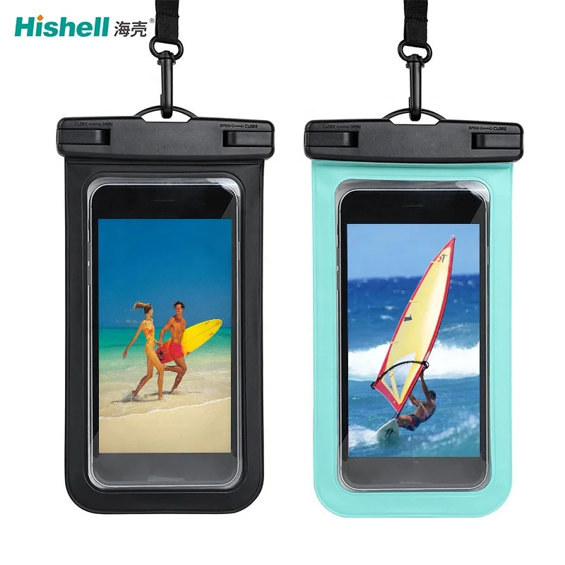 

Waterproof Phone Pouch/Case Floating Waterproof Cell Phone Pouch Universal TPU Clear Waterproof Dry Beach Bag for Phone