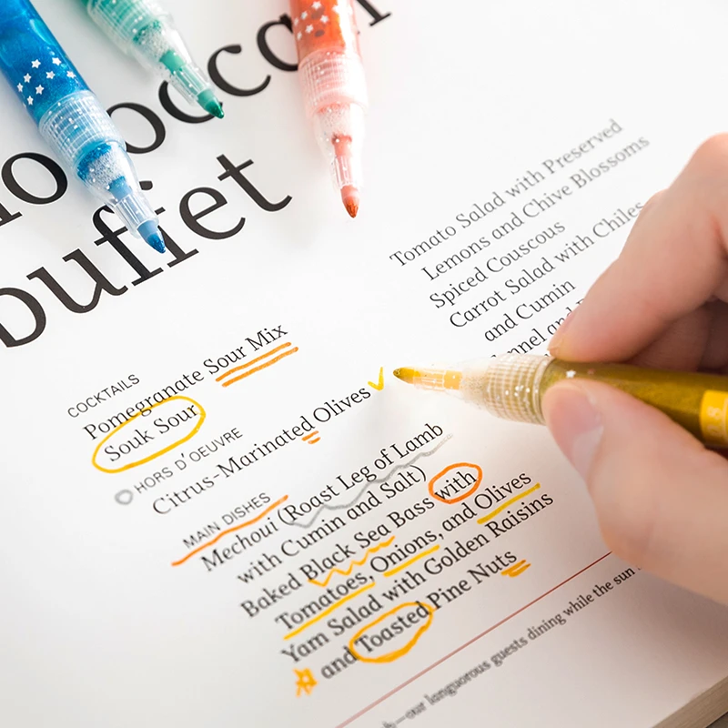 
8 Colors Water Color Pen Art Marker Water Color Brush Pen 