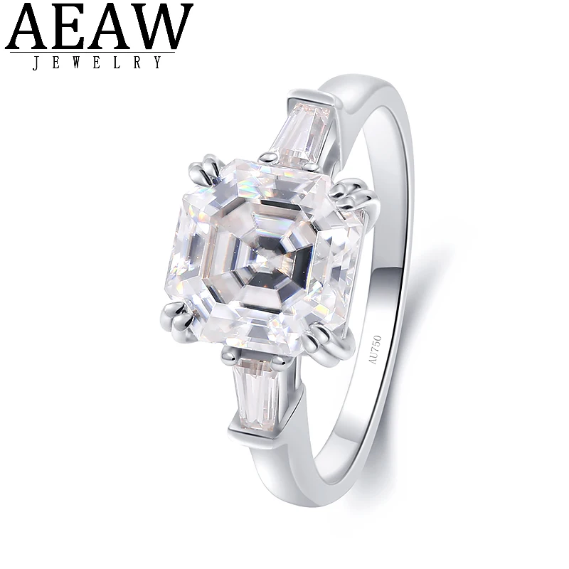 AEAW Solid 14k White Gold D Co