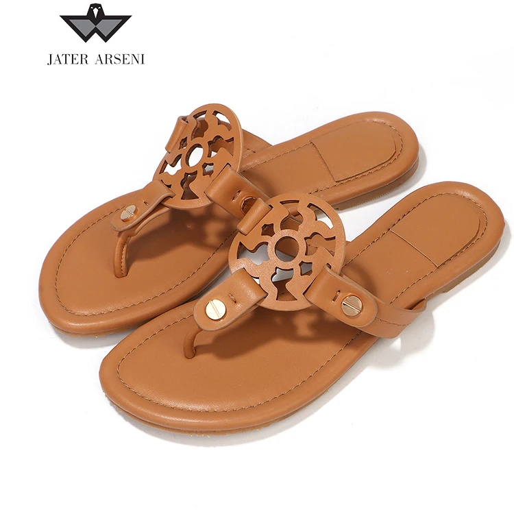 

2021 Fashion Women's Beach Slippers Womens sandals flat casual Round Toe Sandals