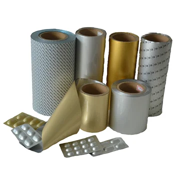 Pharmaceutical Printed And Coated Aluminium Foil For Sealing With Pvc ...