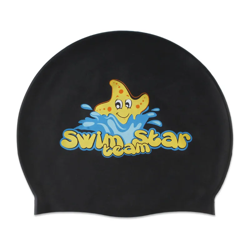 

2020 print children kids custom toys accessories gugles silicone plain recycled silicone womens swimming cap