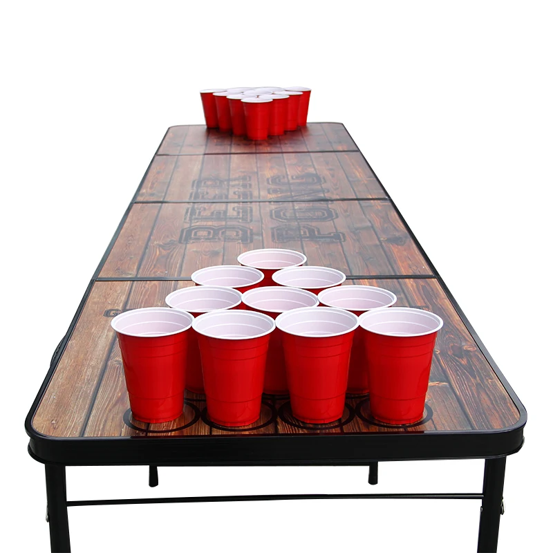 8 Foot Beer Pong Table With Customizable Dry Erase Surface Buy