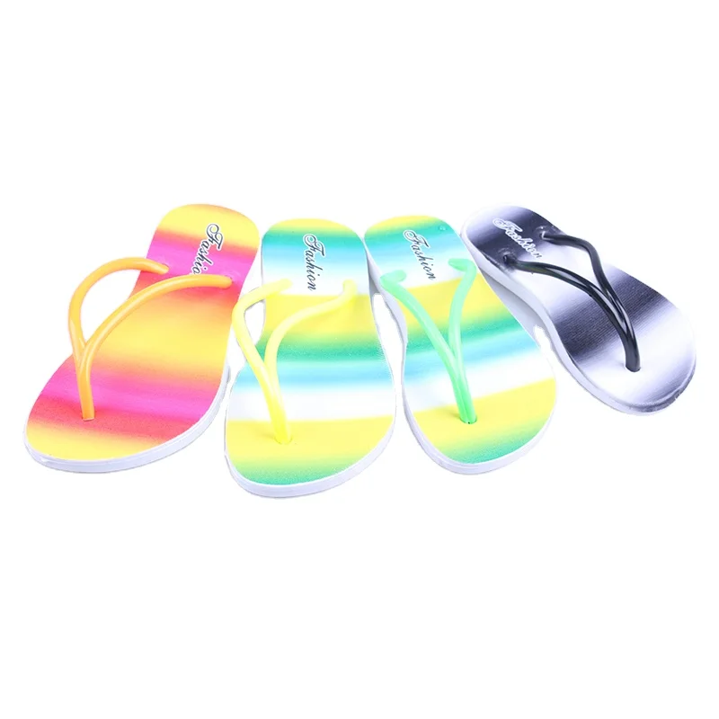 

High quality cheap youth fashion slippers beach ladies flip flops