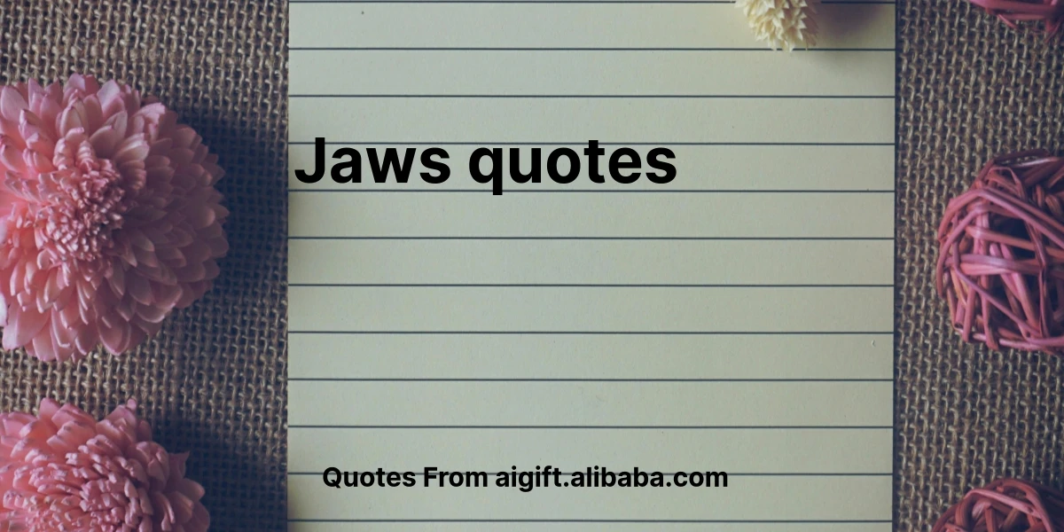 jaws quotes