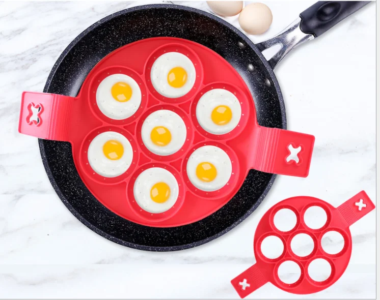 

Microware safe Nontoxic sillicone egg poacher sillicone egg boiler sillicone egg kitchen