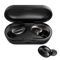 

Hand Free Ear piece true wireless Earbuds Sport running Headphone TWS Wireless Bluetooth v5.0 Earphones with charging case