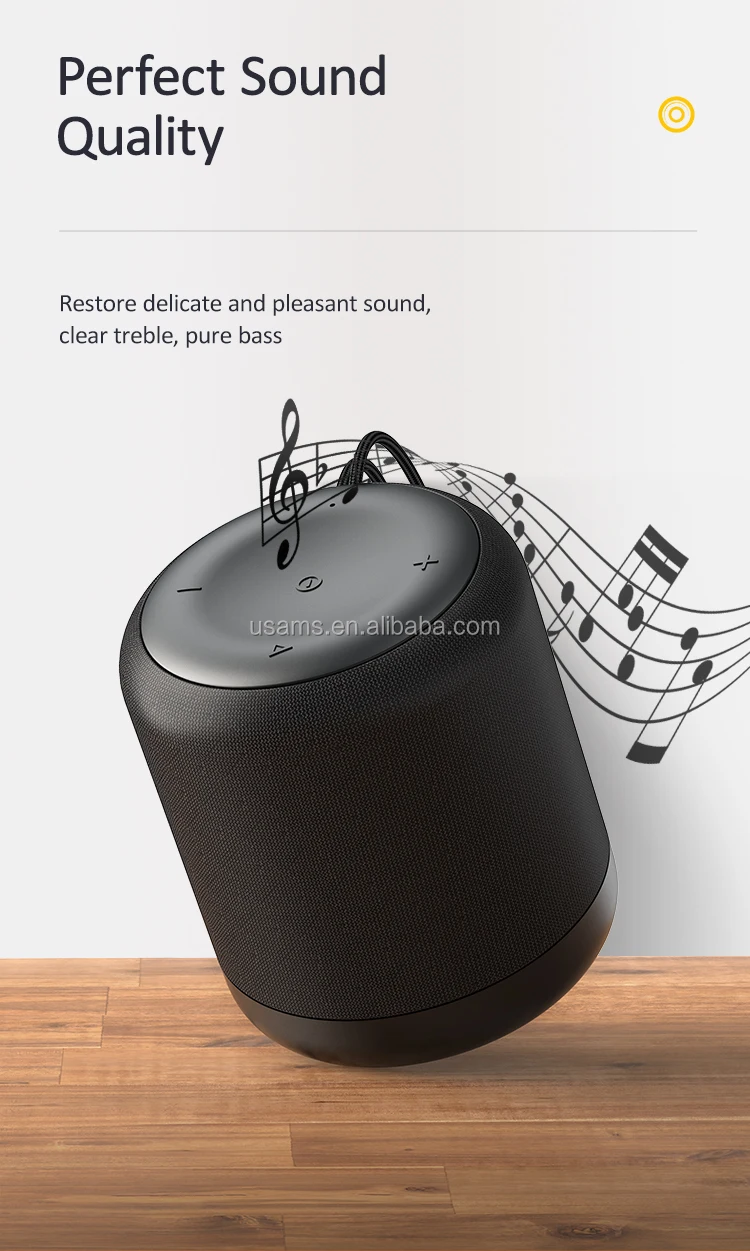 USAMS Outdoor retro portable mini small bluetooth Speaker wireless - ANKUX.COM