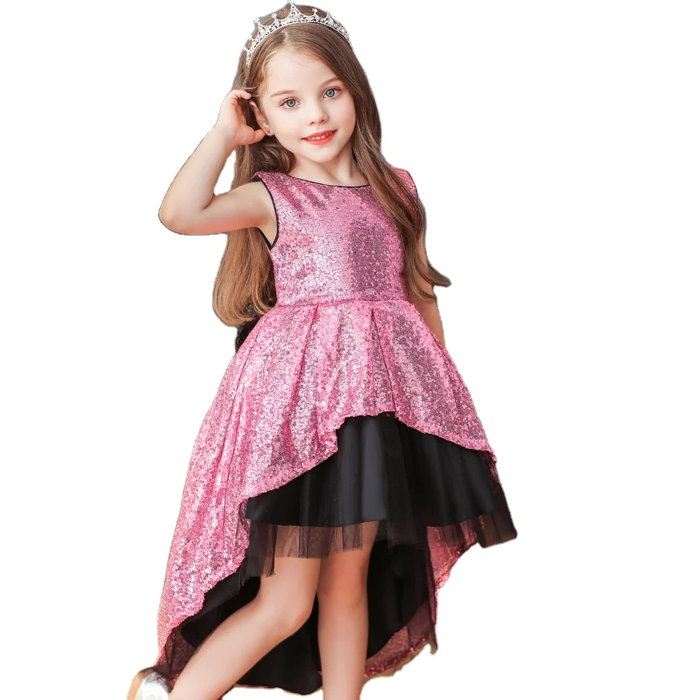 

Baby Girl Party glitter Gown Frocks Kids Baby dresses for wedding occasion costume evening show