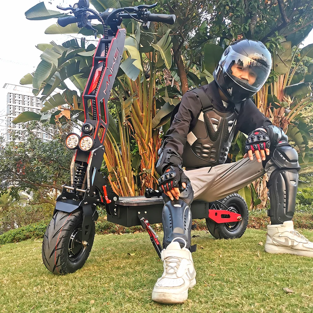 

Cheap Maike MkS 8000w 35AH long range off road scooter electric motorcycle
