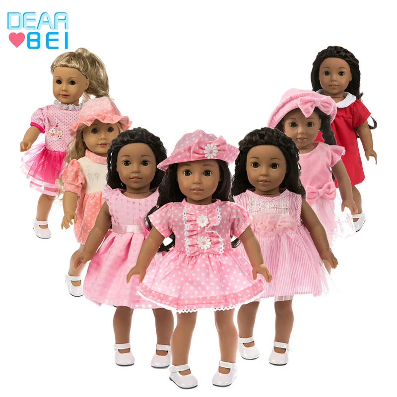 4345 Cm Baby Doll Clothes For Toy Newborn Doll And 18 Inches American