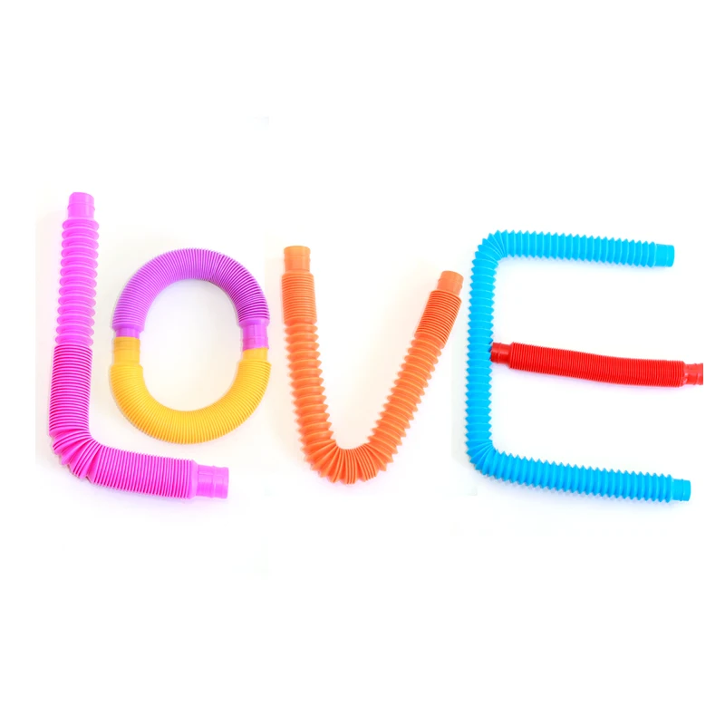 Fidget Pop Tube Toys For Kids And Adults Pipe Sensory Tools For Stress