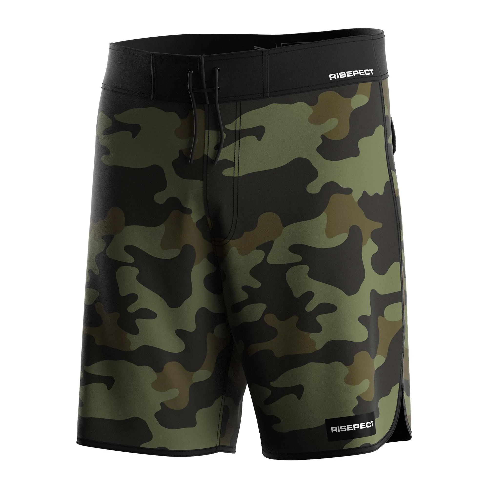 Latest Pocket Loose Beach Board Camouflage Swim Trunk Wholesale Swimming Mens Beach Shorts