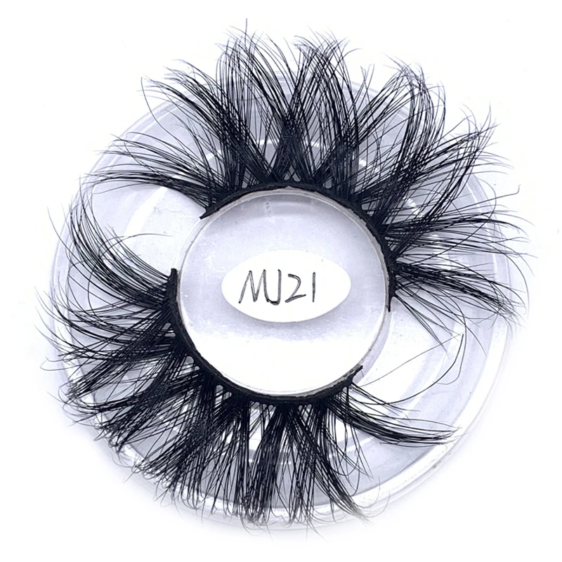 

Fluffy 100% handmade 3d mink lashes 25 mm eyelashes vendor with lash box, Natural black