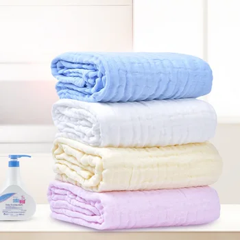 muslin baby bath towels