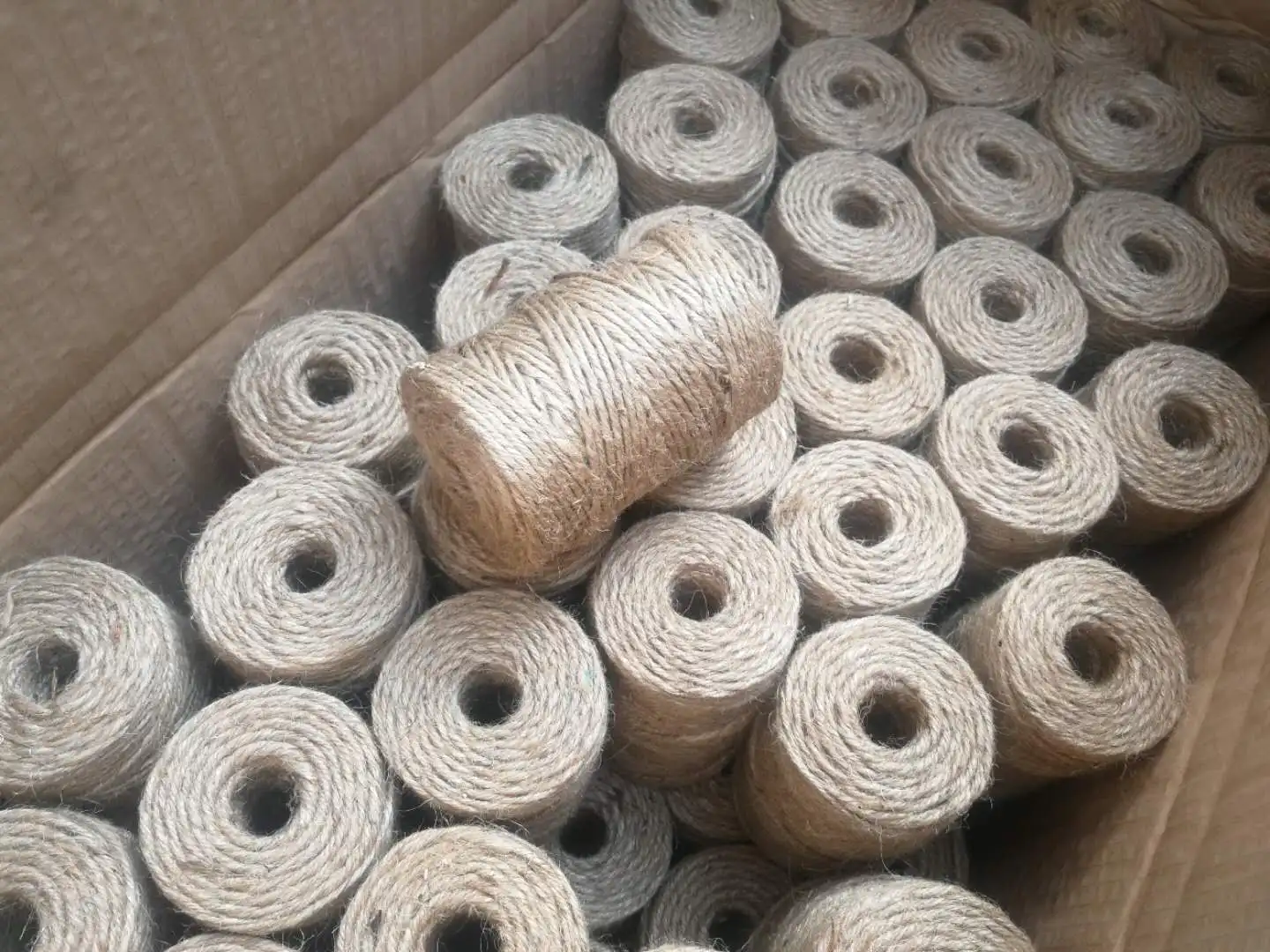 黄麻麻线麻绳用于花园线 100 米捆扎种植自然