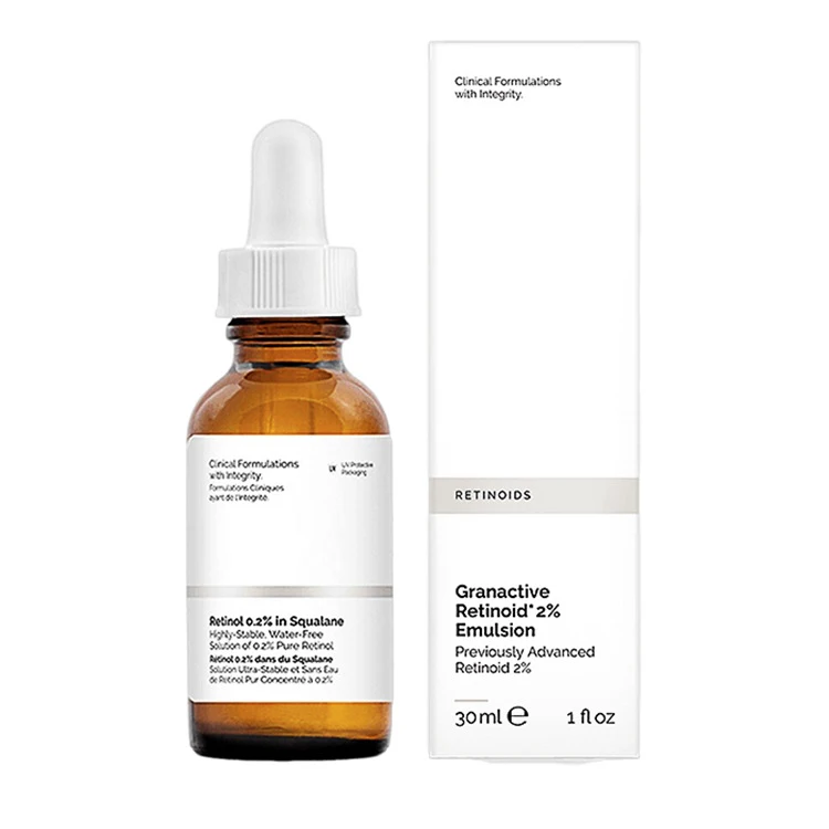

The private label OEM ordinary best skin care Retinol 0.2% whitening formula serum face serum