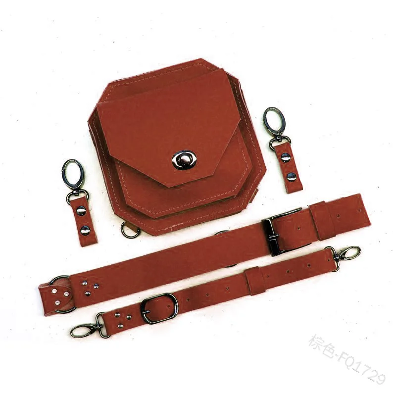 

Retro Style PU Small Square Bag Women's Diagonal Leg Multifunctional Waist Bag