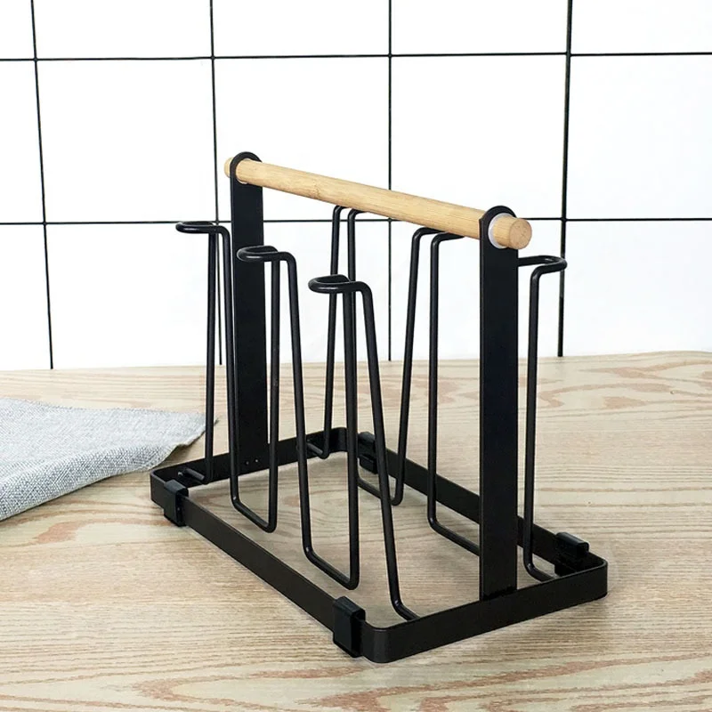 

Glass Cup Water Jug Holder Drain Coffee Cup Storage Rack Stand Holder Desktop Rack