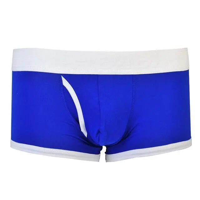 

New style Men's briefs in pure cotton boxers in solid color, Mix color