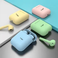 

Inpod i12 Pods Wireless Handsfree Earbuds Blue tooth Headset Macarons Earphone