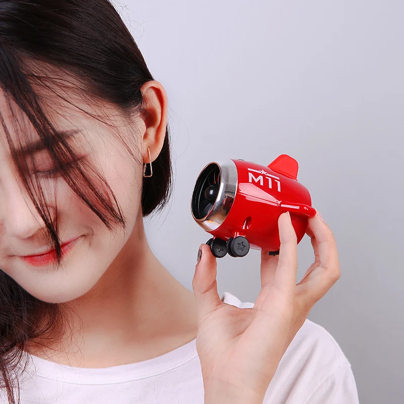 portable TWS Aircraft wireless light color sd card Bluetooths speakers - ANKUX.COM