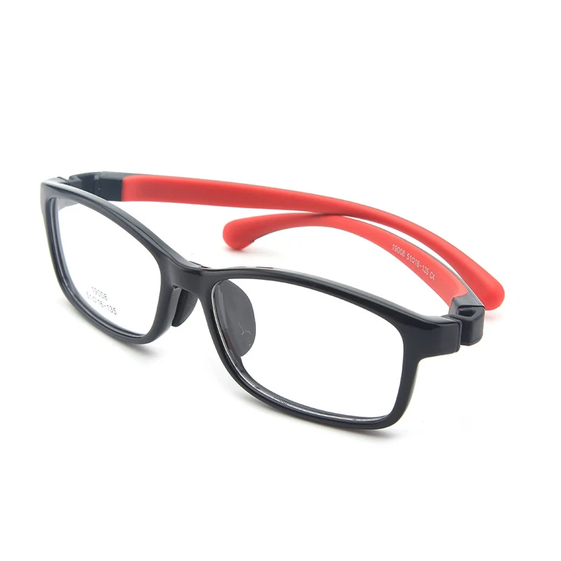 

2021 Amazon Hot-sell flexible filter tr90 silicon anti radiation glasses blue light blocking glasses kids, Multiple colour
