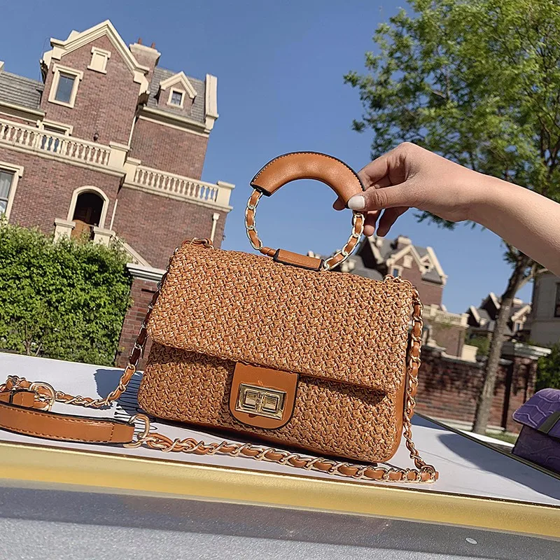 

The hit color with Double Compartment woman handbag