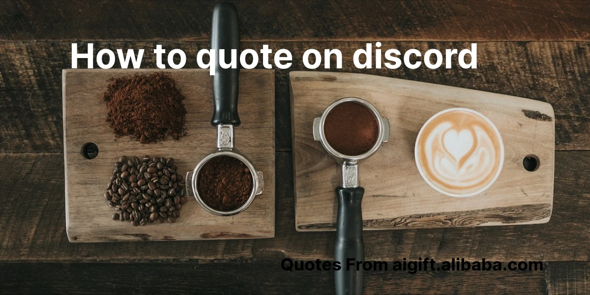 how to quote on discord