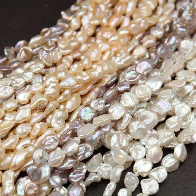 

Baroque pearl natural recycled beads irregular irregular DIY handmade beaded jewelry accessories wholesale, Natural white