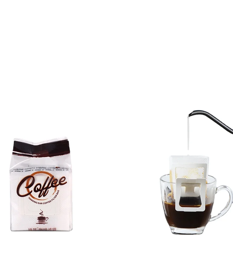 

Hot Sale Hanging Ear Style Drip Coffee Bag