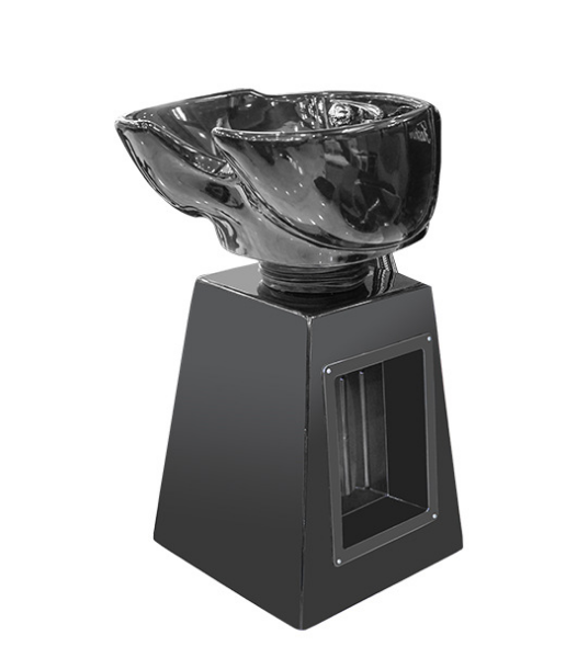 Salon Shampoo Basin With Tilt Mechanism Backwash Hair Shampoo Basins