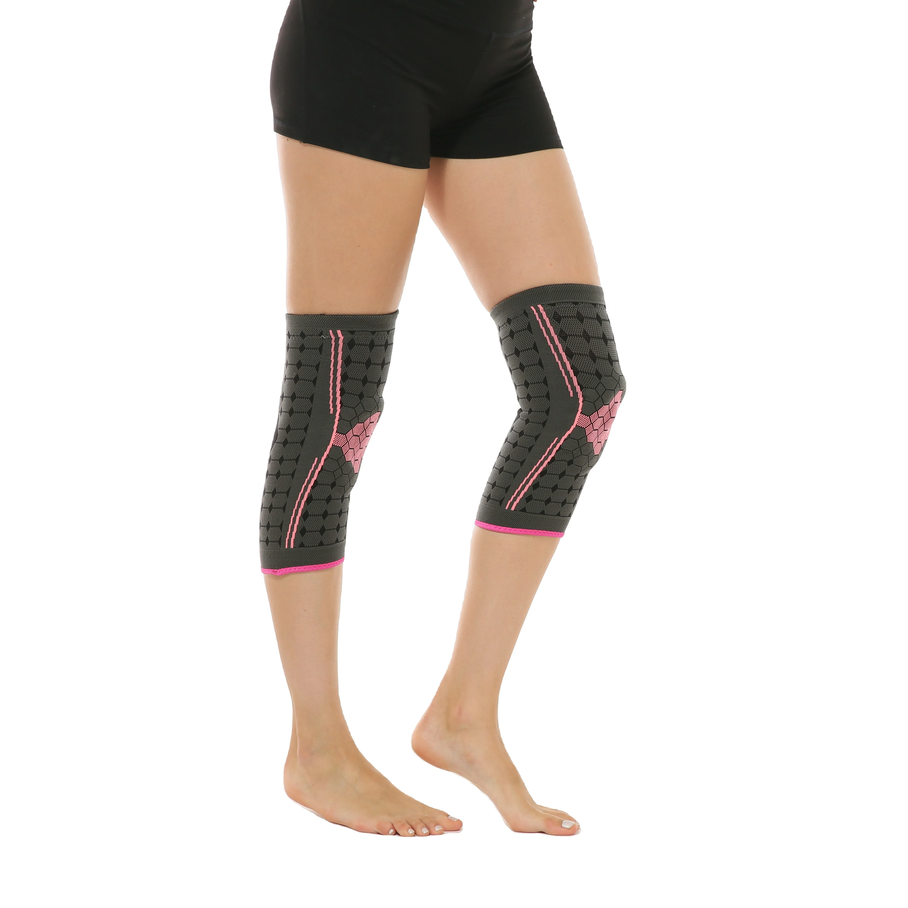 

Adult Basketball Volleyball Breathable Joint Elastic Support Brace Skating Sport Knee Pad