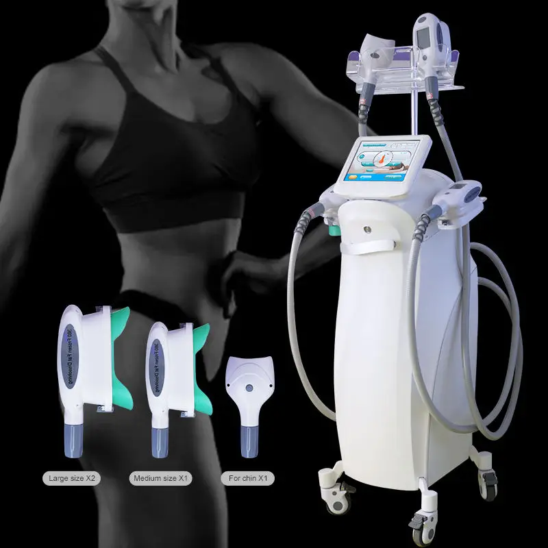 

new design 360 cryo vacuum cryotherapy fat freeze machine 4 handles cryo freezing fat machine