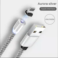 

Data line three-in-one charging line fast charging for iphone Android C-type multi-function three-head USB magnet