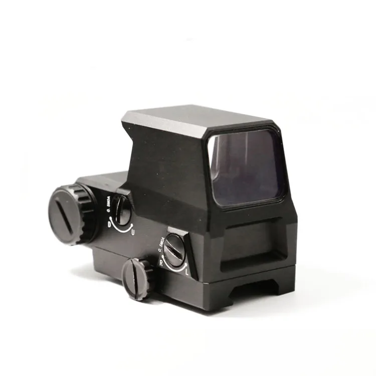 

Compact Red Dot Sight 1x 20mm 1/2 MOA Adjustments 2 MOA Dot Reticle Picatinny Mount Black Holographic Sight