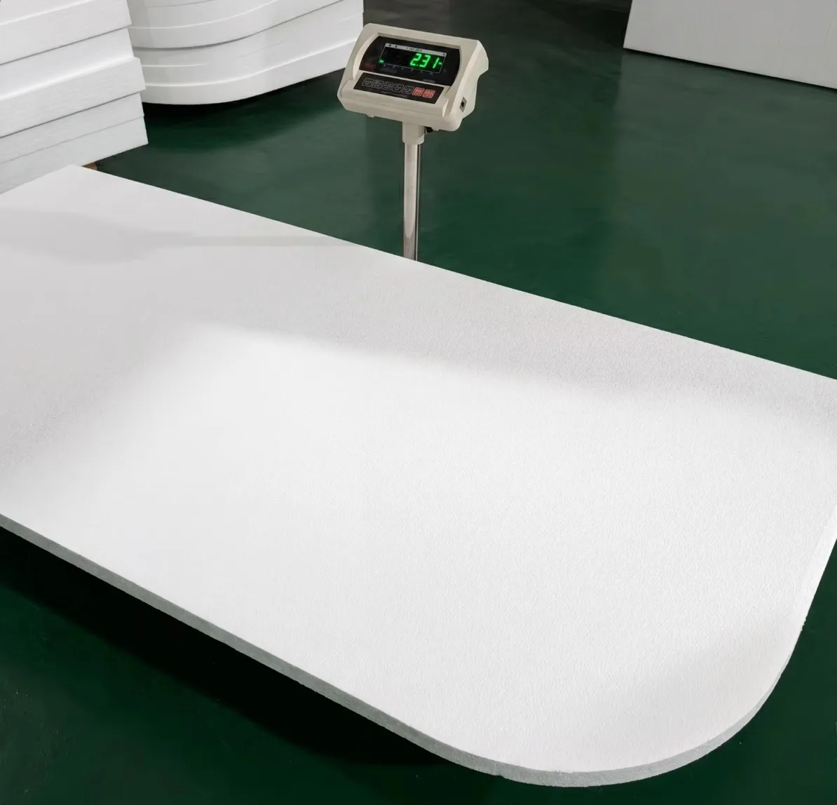 Dual Inspection System — EPS Foam Density Weighing for SPA Cover Quality Control