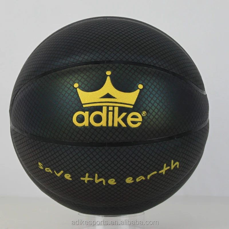 

adike baloncesto bolas de basquete basket glowing holographic ball reflective basketball, Custom personality color