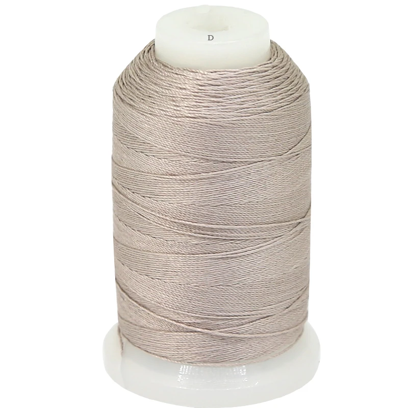 

Xuqian 260 Yards Handmade Custom Wholesale High Quality D Model 100% Silk Natural Silk GrayJewelry Silk Cord