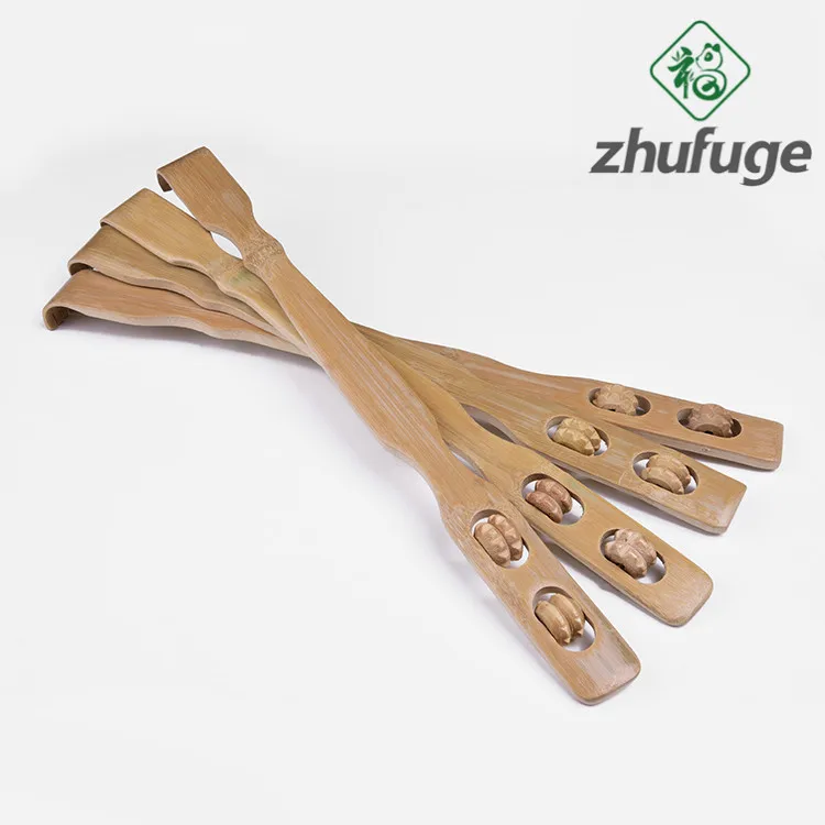 
Back Itch Scratcher Natural Bamboo Eco Friendly LOGO Customized 18 Inches Long Neck Massage Tool Neck Massager 