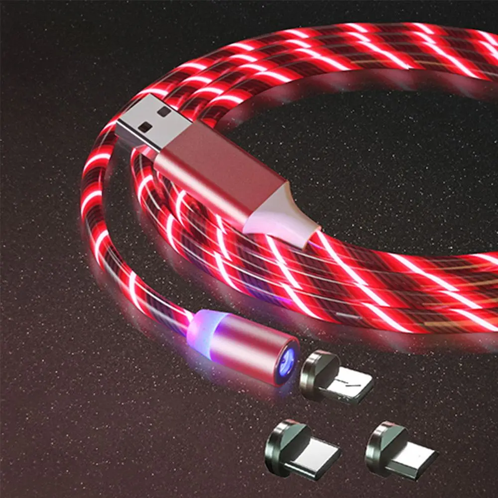 

6 Ft Long LED Flowing 3A Fast Charging PS5 USB-C Cable