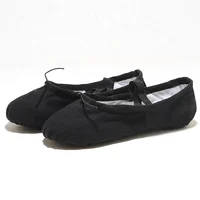 

Leather sole dance ballet shoes for children ballerina flats black ballet shoes split sole ballerina shoes women flat RT-046