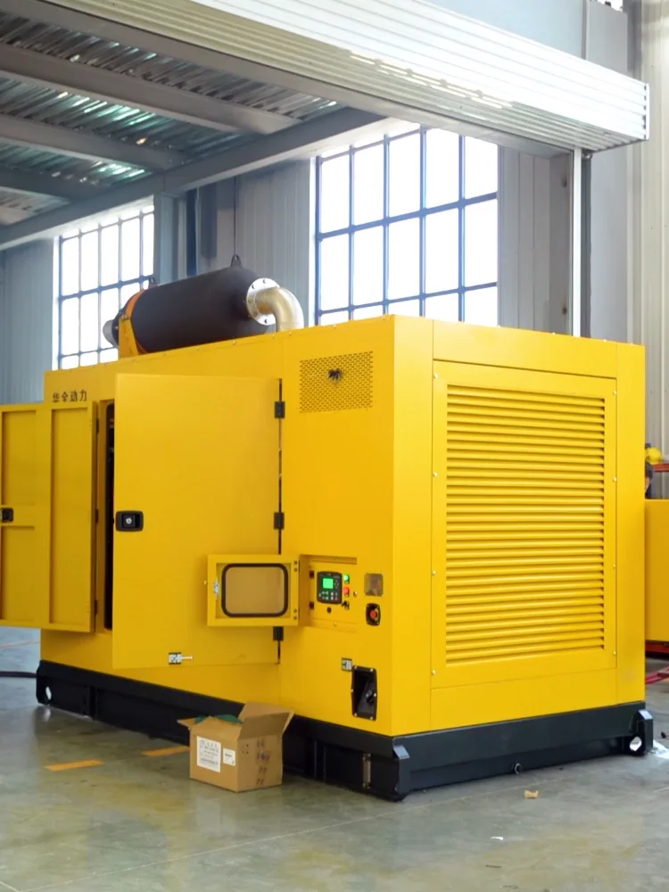 Weichai Brand Baudouin Engine Generator Sets Open Type Diesel Generator