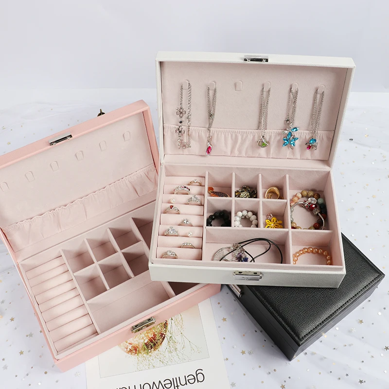 

Customized decorative organizer multifunctional jewelry box with great price