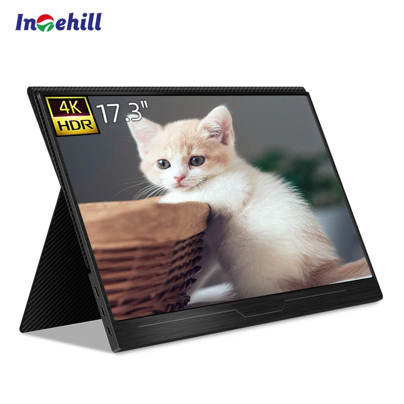 

Computer Monitor 4K 17.3 inch Portable HDR Gaming Screen by Intehill