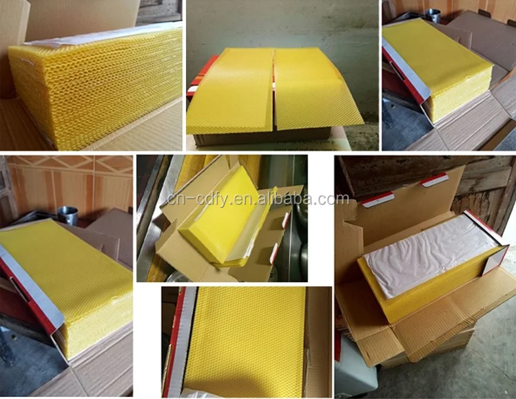 wax sheet packing