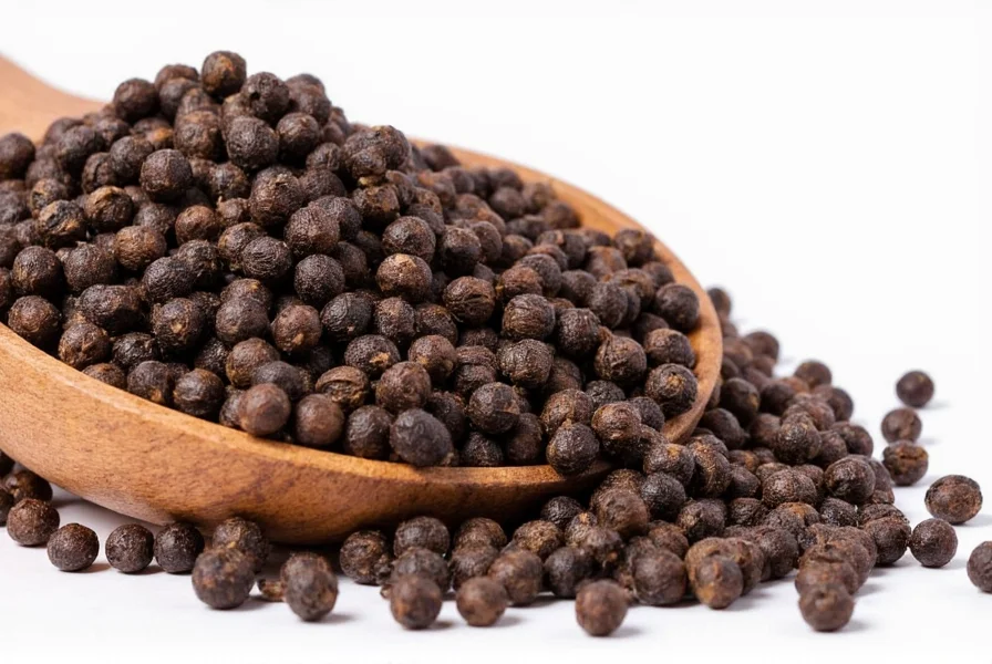 coarse ground black pepper