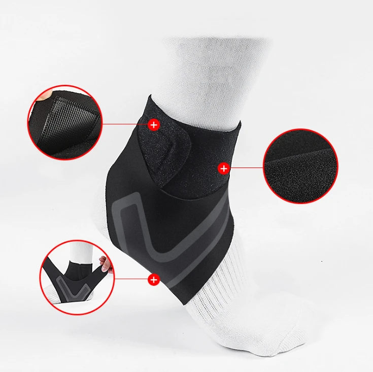 

2021 hot selling ankle support unisex outdoor exercise compression ankle sleeves protectors